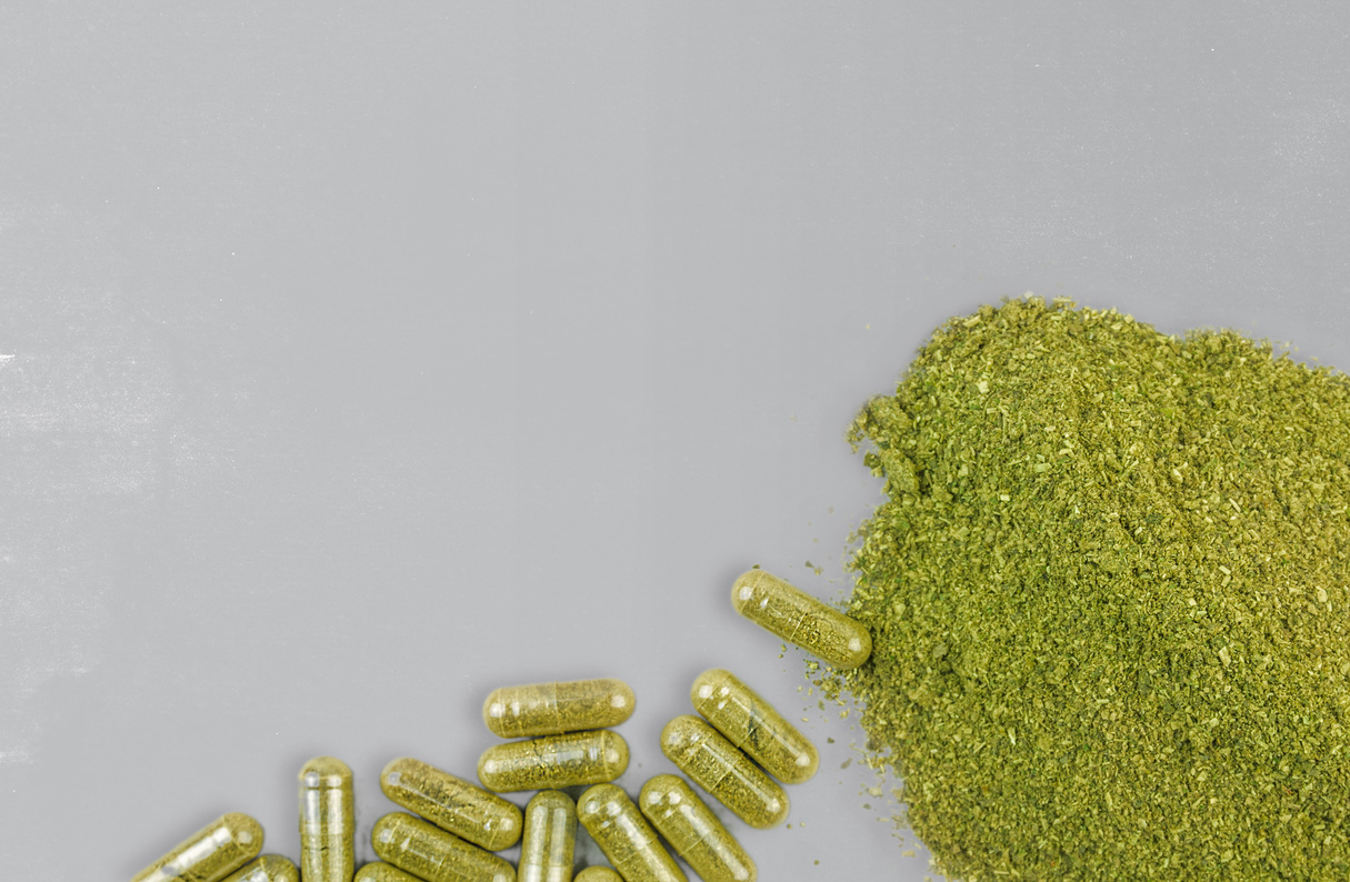 Kratom Powder and  Capsules